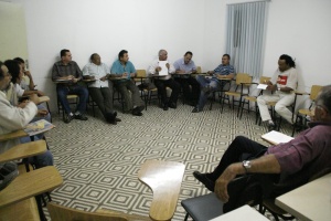Segunda reunião da comissão pré-CONFECOM em Campina (Foto: Valdívia Costa)
